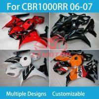 ราคา ZXMT Fairings for Honda CBR 1000RR 06 07 Motorcycle Bodywork Customizable CBR1000RR 2006 2007 Fairi (56855008739)