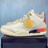 ราคา ชุดUSAFN0344-901 J.Balvin x Air Jordan 3 Retro AJ3 รองเท้าผ้าใบสําหรับรองเท้าผู้ชายและผู้หญิง EUsize36-48.5 BBHL (50514813770)