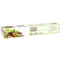 ราคา ฟู้ดแรป ฟิล์มยืดถนอมอาหาร30ซม.x30ม. (Food Wrap Cling Wrap 30cm.X30m. 1Pcs.) (45309549380)