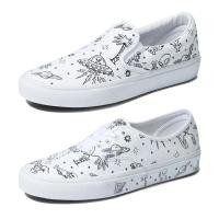 ราคา Vans รองเท้าผ้าใบ Authentic / Classic Slip-On | Unidentified U-Paint White (2รุ่น) (7157986874)