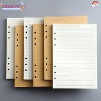 ราคา CREAMYVY 80Sheets Notebook Refill Paper, A5/A6/A7 แนวนอน Line/Blank Loose Leaf Paper, ทนทานกระดาษคราฟท์ Notepad ภายในกระดาษของขวัญ (45564393113)