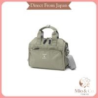 ราคา [anello GRANDE] Mini Boston Bag 2-Way Shoulder Hand Bag Crossbody Travel Lightweight Water-Resistant 10 Pockets GTM0177Z Size S/M/L/O/XO (47563272428)