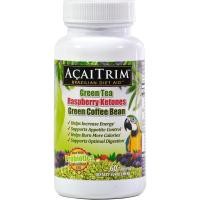 ราคา AcaiTrim ลดน้ําหนักสารสกัดจากชาเขียว Green Coffee Bean Extract Raspberry Kets Acai & Probiotics – พอร์ต Metabol & Energy for Men & Women 60 Acai Berry Capsules (53814439680)