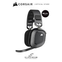 ราคา CORSAIR Headset HS80 RGB WIRELESS Premium Gaming Headset with Spatial Audio — Carbon (13507740823)
