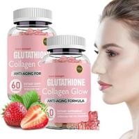 ราคา Glutathione Collagen Glow, Glutathione Collagen Glow Gummies, Collagen Gummies สําหรับฟื้นฟูผิวของคุณ (2PCS) 9X9L (56564489391)