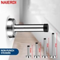 ราคา Naierdi ยางกันชนประตู สเตนเลส กันชนประตูห้องน้ํา กันชนประตู แบบติดผนัง ทนทาน ไม่ใช้แม่เหล็ก (20088479567)