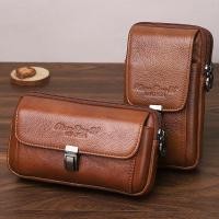 ราคา กระเป๋าคาดเอวใส่โทรศัพท์หนังแท้สำหรับผู้ชาย เหมาะสำหรับผู้สูงอายุ สามารถคาดกับเข็มขัดได้ ทำจากหนังวัว เหมาะสำหรับการทำงานและไซต์ก่อสร้าง (24248374560)