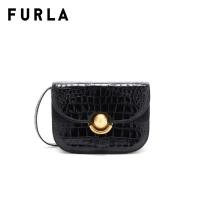 ราคา FURLA กระเป๋าสะพายผู้หญิง รุ่น SFERA MINI CROSSBODY ROUND สี NERO (52150106451)