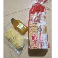 ราคา เซตน้ำสลัดโบราณ ไก่หยอง ขนมปัง ฮาลาล (18470823294)