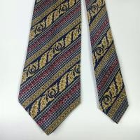 ราคา เนคไทมือสองChristianDior Men's Silk Tie Paisley Striped Design Made in Korea (40564033543)