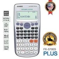 ราคา Casio เครื่องคิดเลขวิทยาศาสตร์ FX-570ES Plus 417 ฟังก์ชั่น (41930619613)