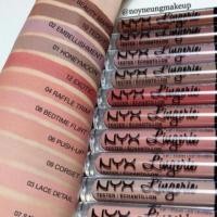 ราคา **ของแท้**ลดเพิ่ม100บาทNYX Lingerie Liquid Lipstick #honeymoon (131555607)