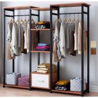 ราคา Rak baju pakaian/ตู้เสื้อผ้าไม้/นิตยสาร/ผ้าตู้เสื้อผ้า rack/ตู้เสื้อผ้า Ikea (52059907198)