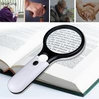 ราคา SKMY 3LED Light 45X แว่นขยายมือถืออ่านหนังสือแว่นขยายเลนส์เครื่องประดับ Loupe SKK (57514514205)