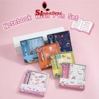 ราคา การ์ตูนน่ารัก Memo Book พร้อมปากกาลูกลื่นนักเรียน Notepad คู่มือชุดปากกากล่องเด็กนมโน้ตบุ๊ควันเกิด (49465102499)