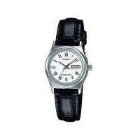 ราคา นาฬิกาCasio นาฬิกาข้อมือผู้หญิง สายหนัง สีดำ รุ่น LTP-V006L-7B ( Black ) ประกันศูนย์ 1 ปี จากร้าน henghengwatch (13092577518)