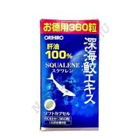 ราคา ORIHIRO Squalene น้ำมันตับปลาฉลามน้ำลึก (360 เม็ด) (22934964128)
