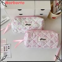 ราคา NORBORTO กระเป๋าใส่ปากกา, กระเป๋าเก็บเครื่องเขียน Bowknot ความจุขนาดใหญ่, นักเรียนดินสอมัลติฟังก์ชั่น (44033148228)
