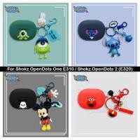 ราคา Compatible with Shokz OpenDots 2 (E320) Protective Silicone Cute Green Monster Pattern Cartoon Covers for Shokz OpenDots One E310 Bluetooth Earphone Shell Headphone PortEarphone (58162079983)
