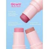 ราคา [แถมพัฟ 1 ชิ้น] Meilinda Dewy Blush Stick เมลินดา ดิวอี้ บลัช สติ๊ก (6g.) (40451682698)