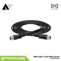 ราคา Hosa MID-310BK สาย MIDI 5-pin DIN to 5-pin DIN ยาว 10 ft รองรับ SysEx AT Prosound (58111049901)