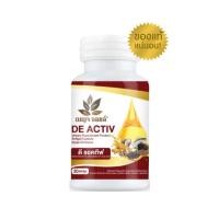 ราคา Benja Oil De Activ เบญจออยล์ ดี แอคทีฟ น้ำมันสกัดเย็น 9 ชนิด กระปุก 30 แคปซูล (24583651504)