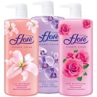 ราคา LeeMart ครีมอาบน้ำ ฟลอเร่ Flore 500ML สบู่ เหลว อาบน้ำ ฟอเร่ ขวดปั๊ม อาบ ฟลอเล่ เลือกสูตร เลือกสีได้ ขนาด 500 มล. (41857312337)