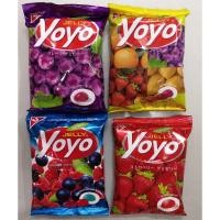 ราคา jelly yoyo​ โยโย่​ ขนมเจลลี่เจลาตินผสมน้ำผลไม้​ 80​ กรัม (8511281294)