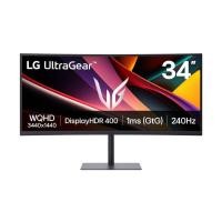 ราคา Monitor (จอมอนิเตอร์) LG Ultragear G6 34g630a-B - 34" Va 2k 240hz Amd Freesync Premium Usb-C Curved (40377603585)