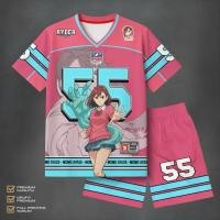 ราคา DAILY OUTFIT สําหรับ GIRLS//BOYS/AGES 3-10 YEARS//TREND SHORT DRTFIT JERSEY//CHARACTER JERSEY (56264935609)