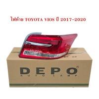 ราคา (DEPO) ไฟท้าย TOYOTA VIOS วีออส 2017 2018 2019 2020 (24389350297)