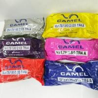 ราคา ยางในรถจักรยาน ยี่ห้อ CAMEL ขอบ 24 = เบอร์ 1.75 / 1.90 / 2.125 (TR4 A) (51314620370)