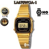 ราคา Casio ของแท้ นาฬิกาผู้หญิง สายสแตนเลส รุ่น LA670WGA-1D สีทอง สวยมาก ของแท้100% ประกันสินค้า 1ปี LA670WGA-1 (533993196)