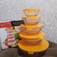 ราคา ชามแก้วซ้อนชุด 5 ชิ้น (18376898981)