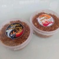 ราคา น้ำพริกนรกกุ้ง น้ำพริกปลาอินทรีย์ฟู ไตปลาแห้งทรงเครื่อง (23955939160)
