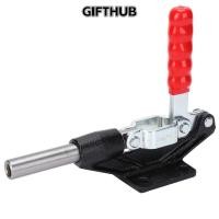 ราคา GIFTHUB Push Pull Toggle Clamp, Heavy-Duty Push Pull Type เชื่อมสลับ CLAMP, ทนทานปรับจังหวะหล่อ Quick Release Clamp สําหรับเชื่อม Jig (44332641742)