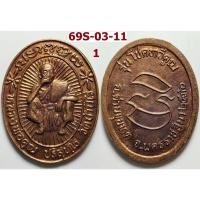 ราคา เหรียญรุ่นโชคทวีคูณ หลวงพ่อคูณ วัดบ้านไร่ จ.นครราชสีมา ปี 2536 เนื้อทองแดง (44861243942)