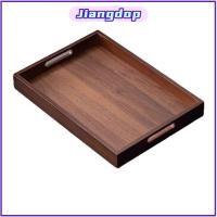 ราคา JIANG ถาดอาหาร สีพร้อมที่จับ ถาดไม้ไม้ไผ่ ถาดตกแต่ง โต๊ะกาแฟพาเลทขนมสี่เหลี่ยม (40132532081)