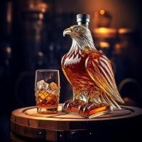ราคา Eagle ขวดเหล้าแก้ว Eagle ขวดวิสกี้สะสมภาชนะแปลกใหม่ขวดเหล้าวิสกี้ herazph (46105870516)