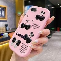ราคา เคส ใช้ได้กับ iPhone 6 Plus 6s Plus 7 Plus 8 Plus X Xs Max Xr 11 Pro Max Case Cherry Black Cartoon (50914221425)