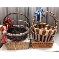 ราคา กระเช้าไม้ ทรงเหลี่ยมหูหิ้ว เหมาะสำหรับจัดกระเช้าของขวัญ กระเช้า ตะกร้าใหญ่ กระเช้าไม้ (4097086575)