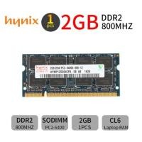 ราคา ใหม่ หน่วยความจําแล็ปท็อป โน้ตบุ๊ก สําหรับ Hynix 2GB 1GB DDR2 800MHz PC2-6400S 200Pin SODIMM RAM SDRAM (22635239540)