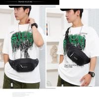 ราคา กระเป๋าคาดเอว กระเป๋าคาดหน้าอกกีฬา สำหรับผู้ชาย เนื้อผ้าไนล่อนกันน้ำ สายปรับระดับได้ (55563294700)