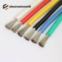 ราคา สายซิลิโคนนุ่มพิเศษ 14awg ทนความร้อนสีแดงสีดําดีบุกทองแดง Stranded Wire สําหรับรถยนต์ RC โดรน (49007369871)