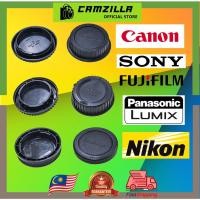 ราคา ฝาครอบตัวกล้องและฝาครอบเลนส์ด้านหลังชุดสําหรับ Canon EF RF EOS-M Nikon Z FX Sony E SONY A Fujifilm X Panasonic Lumix (43363828082)