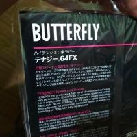 ราคา Butterfly Tenergy 64 Fx เกรดพรีเมี่ยมปิงปองยางปิงปอง (43333130583)
