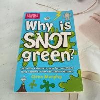 ราคา Why is Snot green? : GLENN MURPHY มือสอง (19537516871)