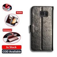 ราคา หนังคลาสสิกสําหรับ Samsung Galaxy S7 Edge SM-G935F SM-G935FD SM-G930F กระเป๋าสตางค์ Vintage Folio ฝาครอบแม่เหล็กปิด Kickstand ช่องใส่การ์ด (40930743754)