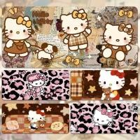 ราคา แผ่นรองเมาส์ Hello Kitty ขนาดใหญ่น่ารักการ์ตูน Workplace เมาส์คอมพิวเตอร์คีย์บอร์ด Hello Kitty หอพักแผ่นรองข้อมือแผ่นรองโต๊ะ (57364117082)