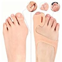 ราคา 1PCS Bunion Straightener Protector Relief Gel Bunion แผ่นยืดเบาะ Splint, Orthopedic Hallux Valgus Overlopping Corrector Bootie Guard ค้อน Toe Pain Aid (54910483076)